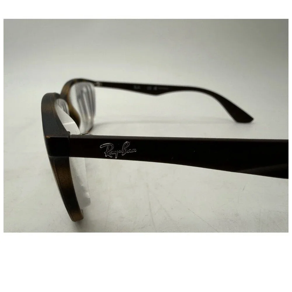 Ray Ban RB RX 7047 5573 Havana Brown Authentic Eyeglasses w/Case 56-17 145